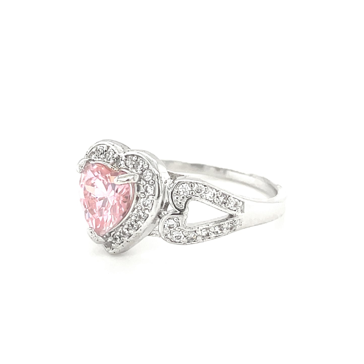 BMR40097 - 心形光環 - 訂婚戒指