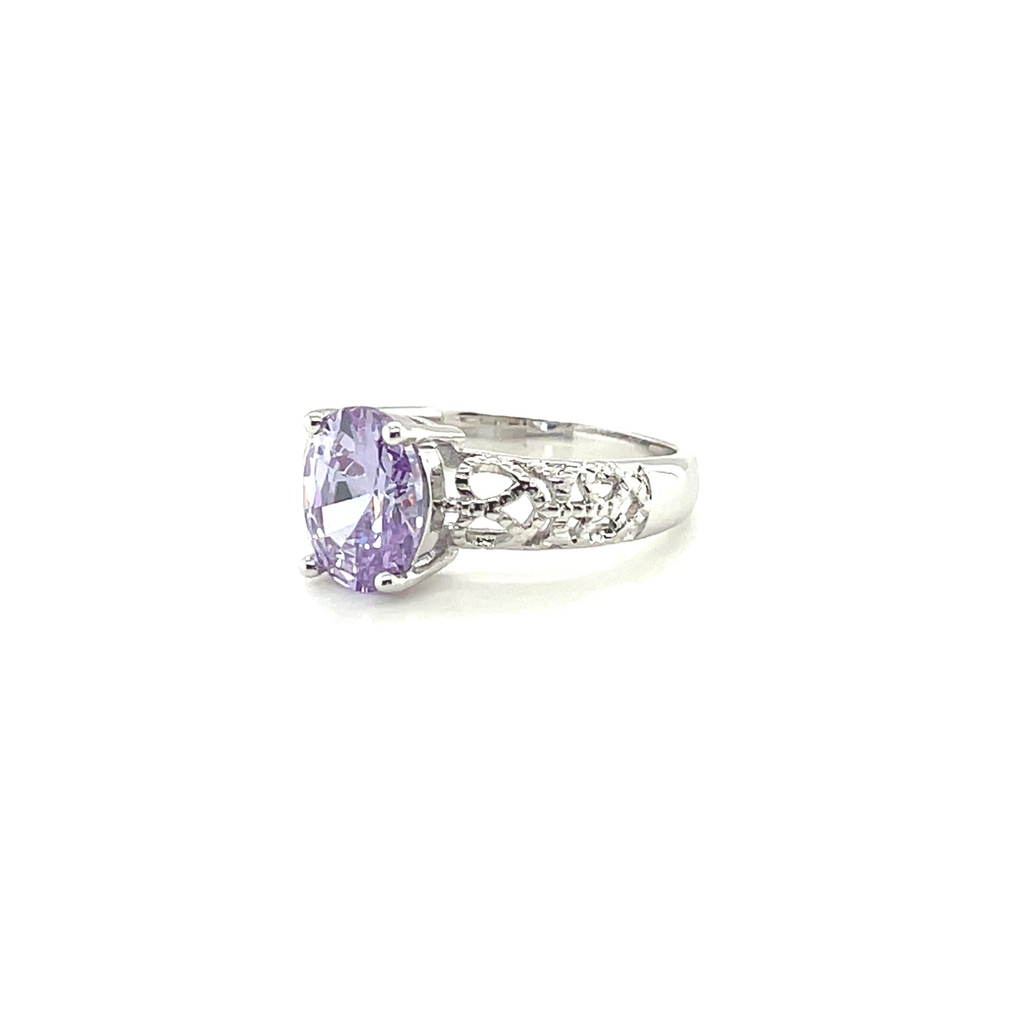 BMR40103CB - Oval Cut Solitaire Stone - Engagemet Ring