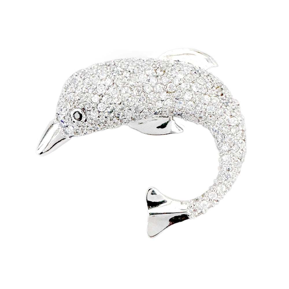 BMC60015 - Dolphin - Brooch