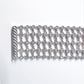 BMB60051 - Silver Strand Bracelet  With Clear CZ - Bracelet