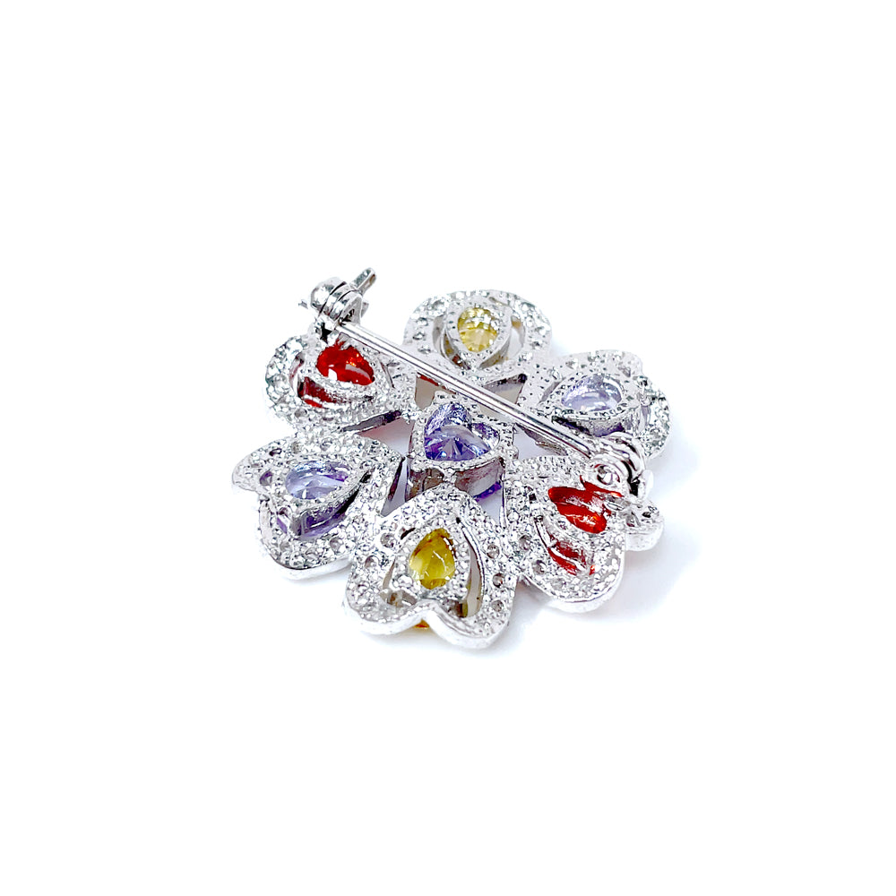 BMC60214 - Mix Color Petal - Brooch