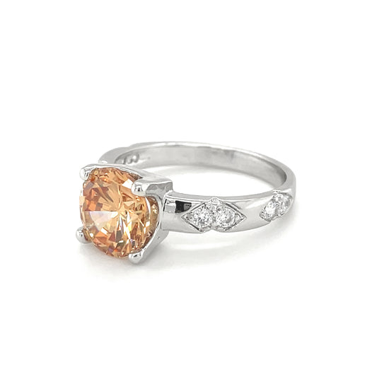 BMR61419 - Round Cut Solitaire Stone - Engagemet Ring