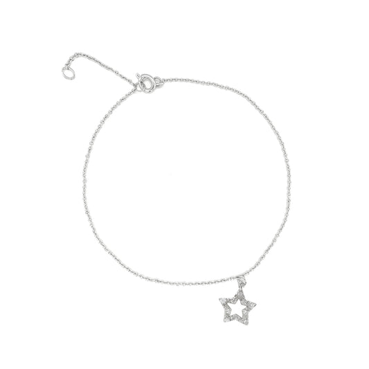 BMA69002 - Solitaire Star - Anklet
