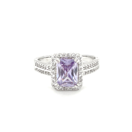 BMR84040CB - Radiant Cut Halo - Engagemet Ring