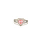 BMR84640PK - 心形光環 - 訂婚戒指