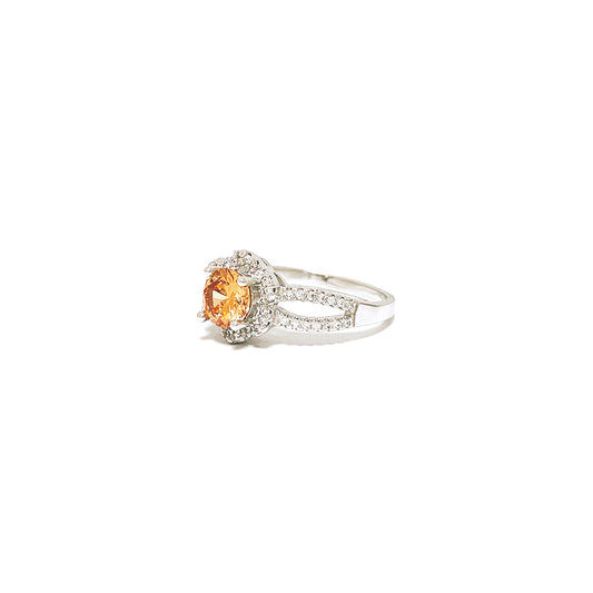 BMR84691CP - Round Cut Halo - Engagemet Ring